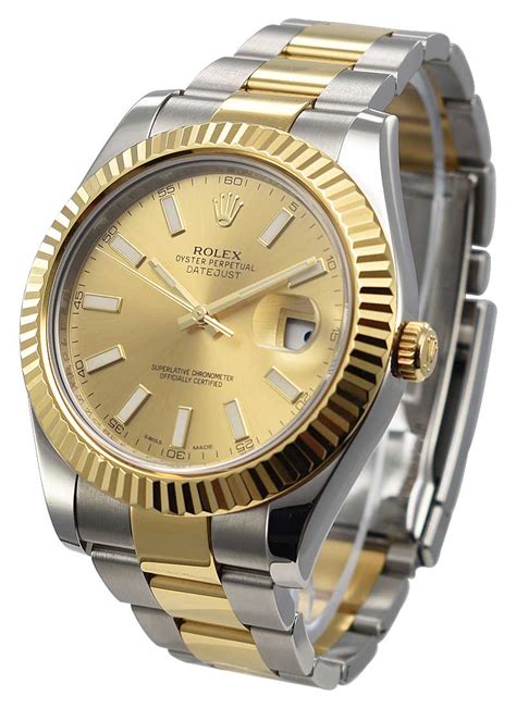 rolex datejust 2 gold price|rolex datejust two tone price.